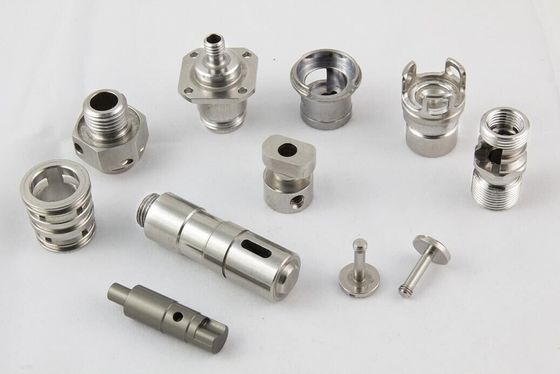 5052 Cnc Machined Aluminum Parts PVD Plating Knurl Surface Treatment