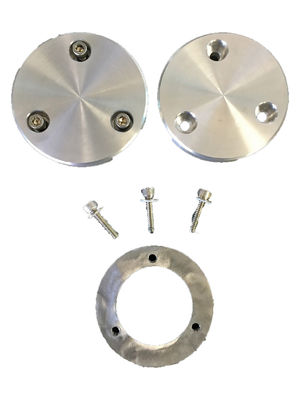 Aluminum Shaft End Cover 0.05mm Accuracy Surface Anodized Treatment