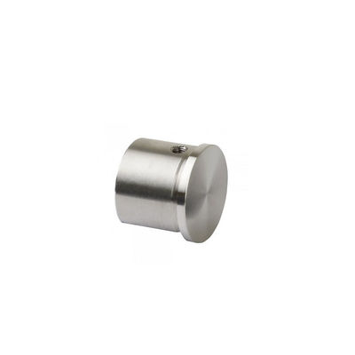 Blackened Chromed Aluminum Tube End Caps Aluminum Handrail End Caps