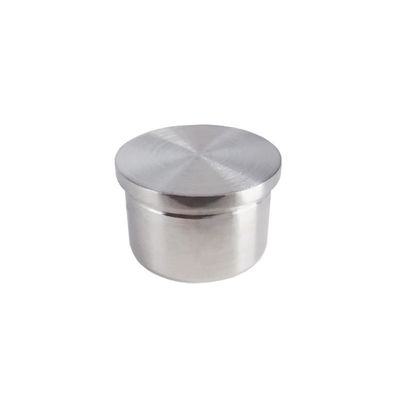 Blackened Chromed Aluminum Tube End Caps Aluminum Handrail End Caps