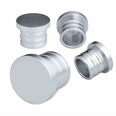 Customization Aluminum End Caps Anodic Oxidation Shaft End