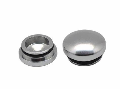 Air Sealing Cover Aluminum End Caps Fully Assembled Round Tube End Caps