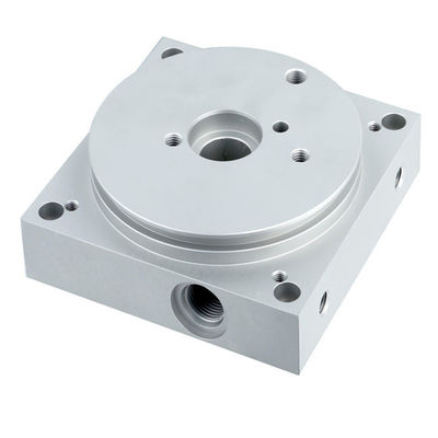 Anodized Hydraulic Valve Manifold Block CNC Machining