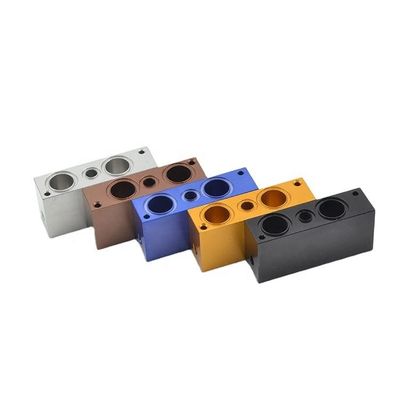 Hydraulic Solenoid Valve Block Fluid Flow Solenoid Valve Manifold Block