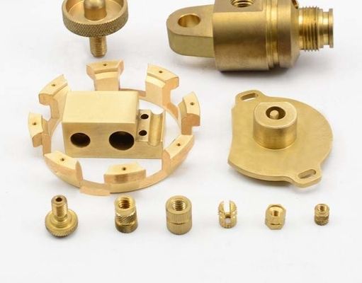 Anodize Brass Cnc Turned Components ODM Micro Machining Parts