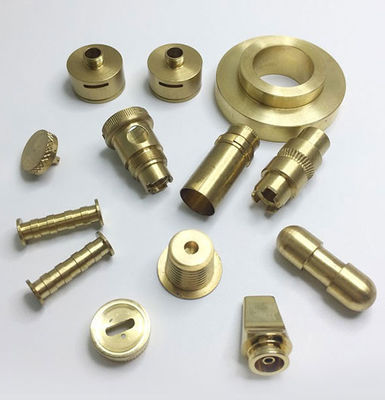 Anodize Brass Cnc Turned Components ODM Micro Machining Parts