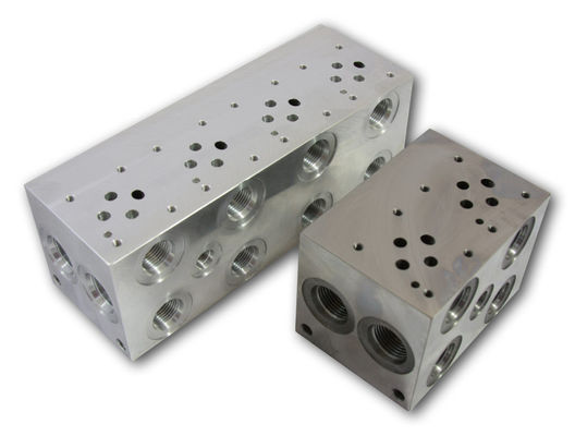 Standard Hydraulic Manifold Block Oil Plastic Hyd T Manifold Aluminum Alloy