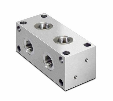 Standard Hydraulic Manifold Block Oil Plastic Hyd T Manifold Aluminum Alloy