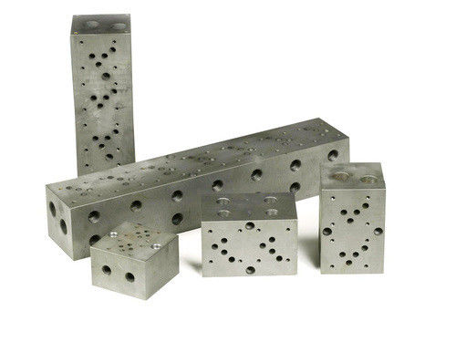 High Pressure AL 5083 Hydraulic Manifold Stainless Steel Manifold Blocks