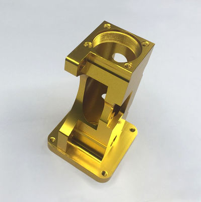 Gold Cnc Electronic Parts 5052 6061 Aluminum Milling Parts